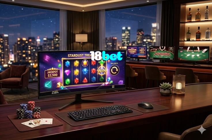 available types of 18bet bet including pre-match live express and system bets